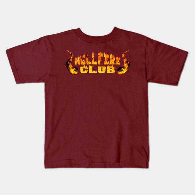 Hellfire Club Kids T-Shirt by 66designer99